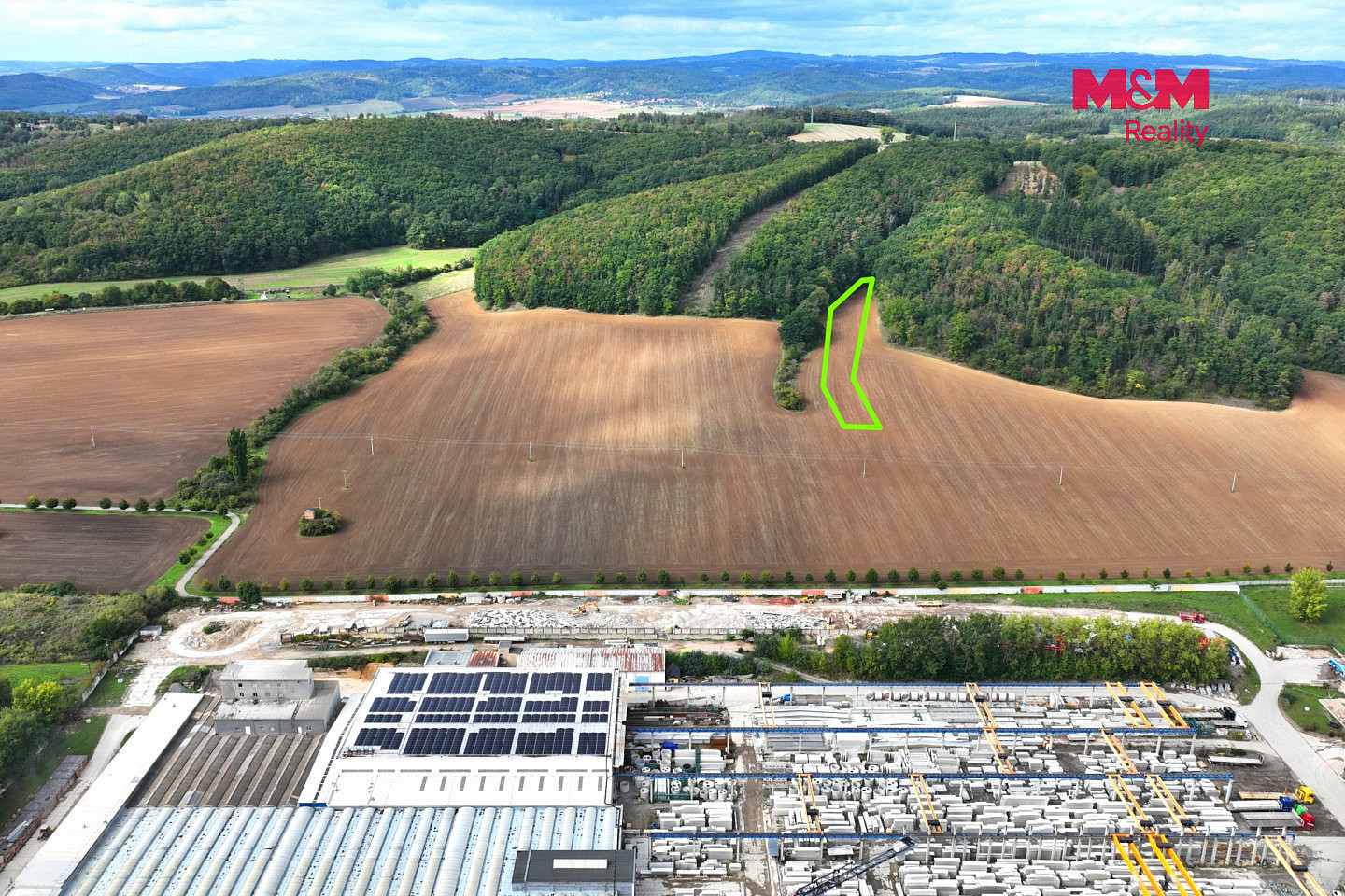 Prodej pole 6 916 m² – fotografie 2