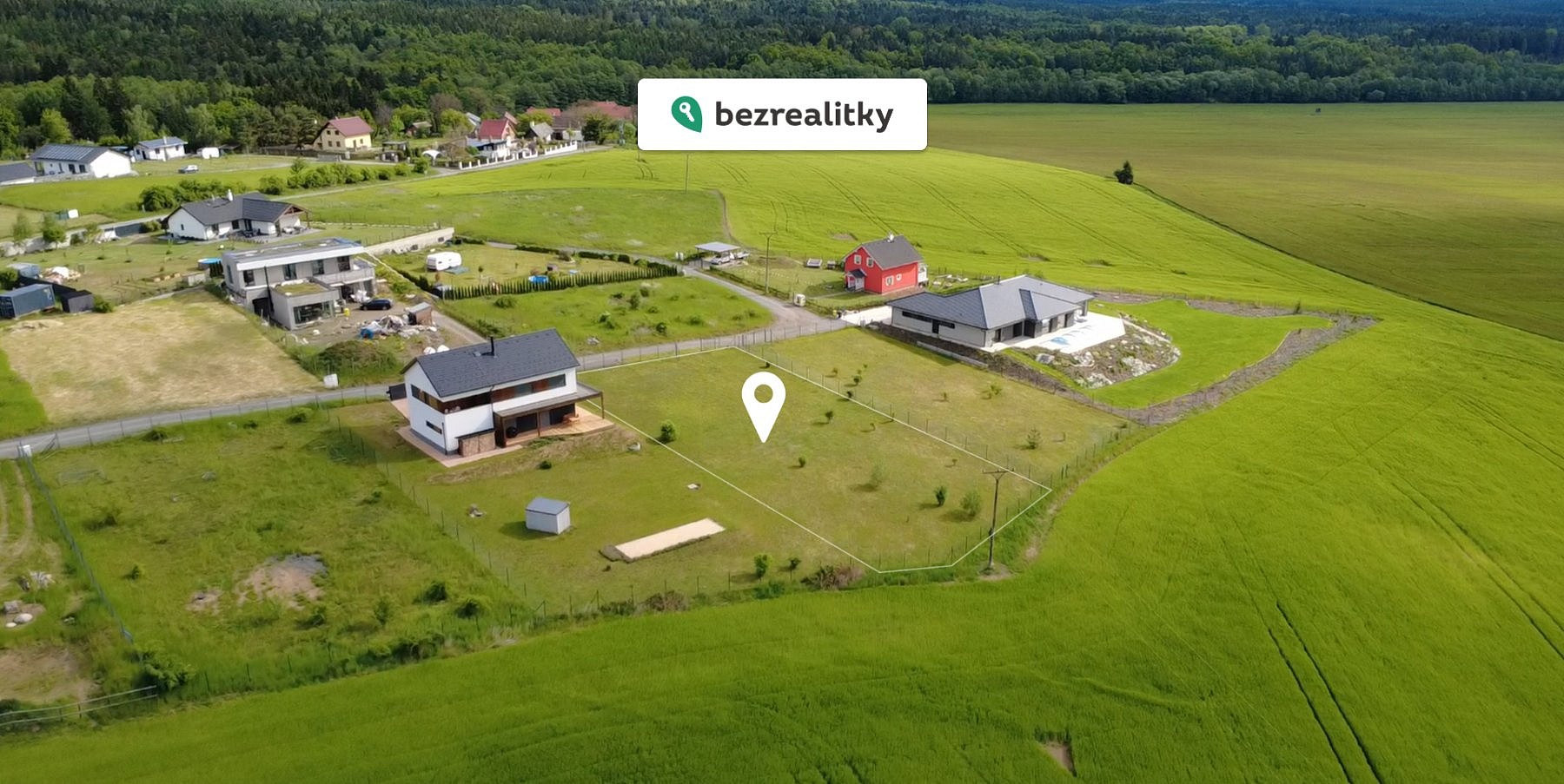 Prodej stavebního pozemku 1 565 m²