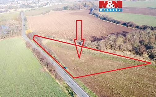 Prodej pole 2 538 m², Přistoupim, okres Kolín