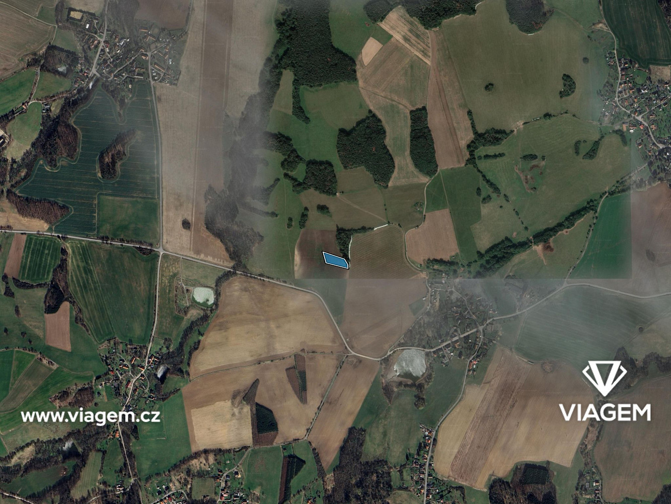 Prodej pole 622 m² – pohled 3