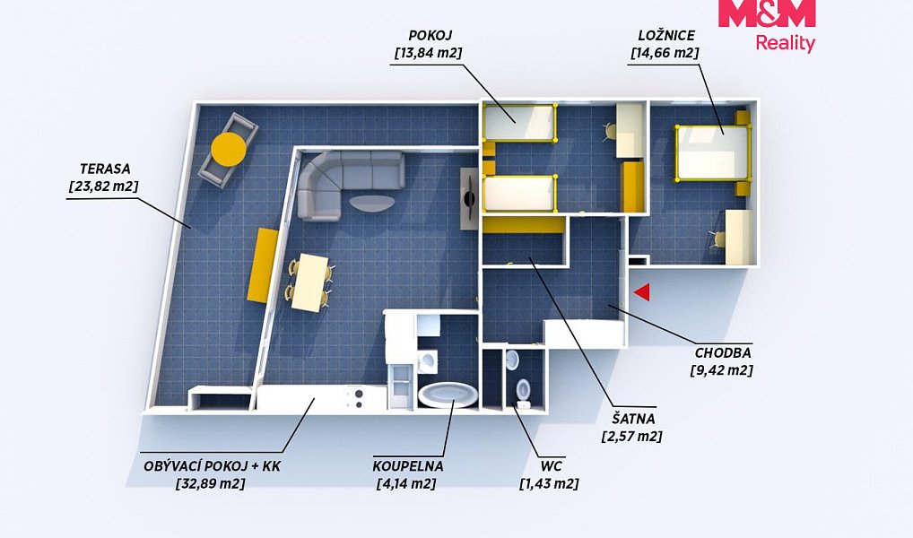 Prodej bytu 3+kk 79 m², Praha – náhled fotky 28