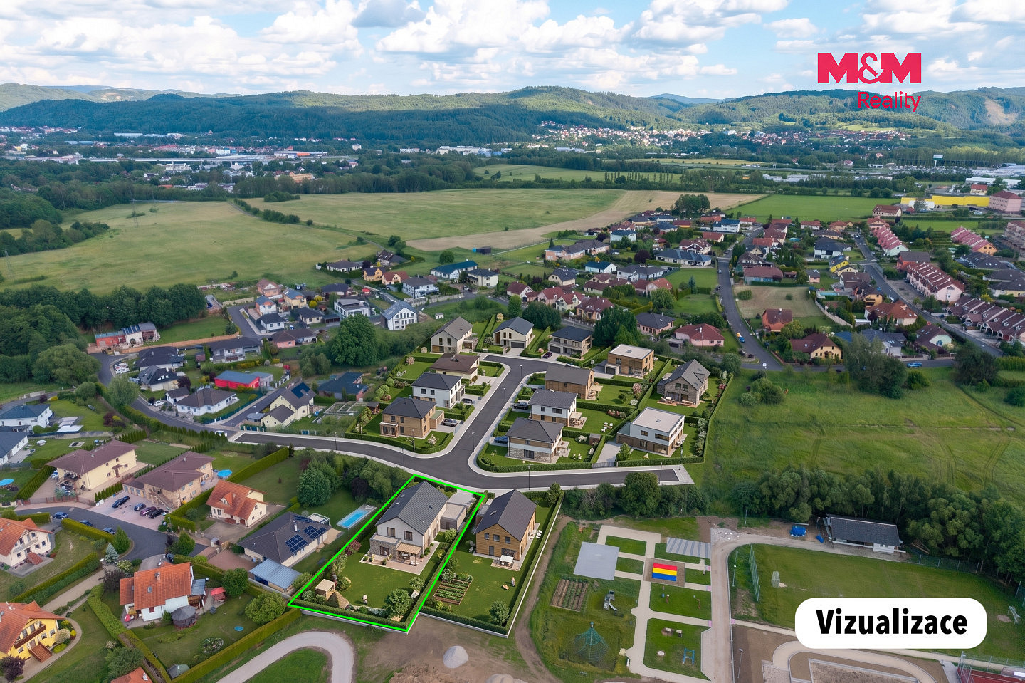 Prodej stavebního pozemku 1 078 m² – fotografie 2