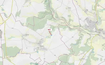 Dražba lesa 4 900 m², Puklice