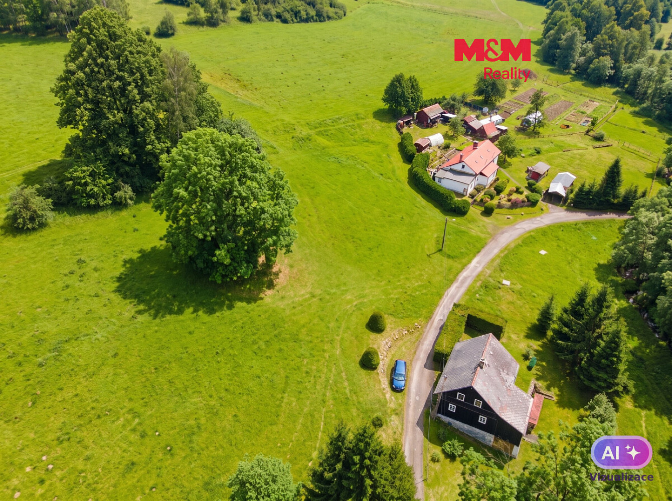 Prodej zahrady 1 156 m²
