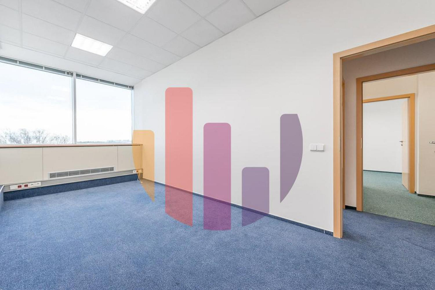 Pronájem kanceláře 78 m² – pohled 4