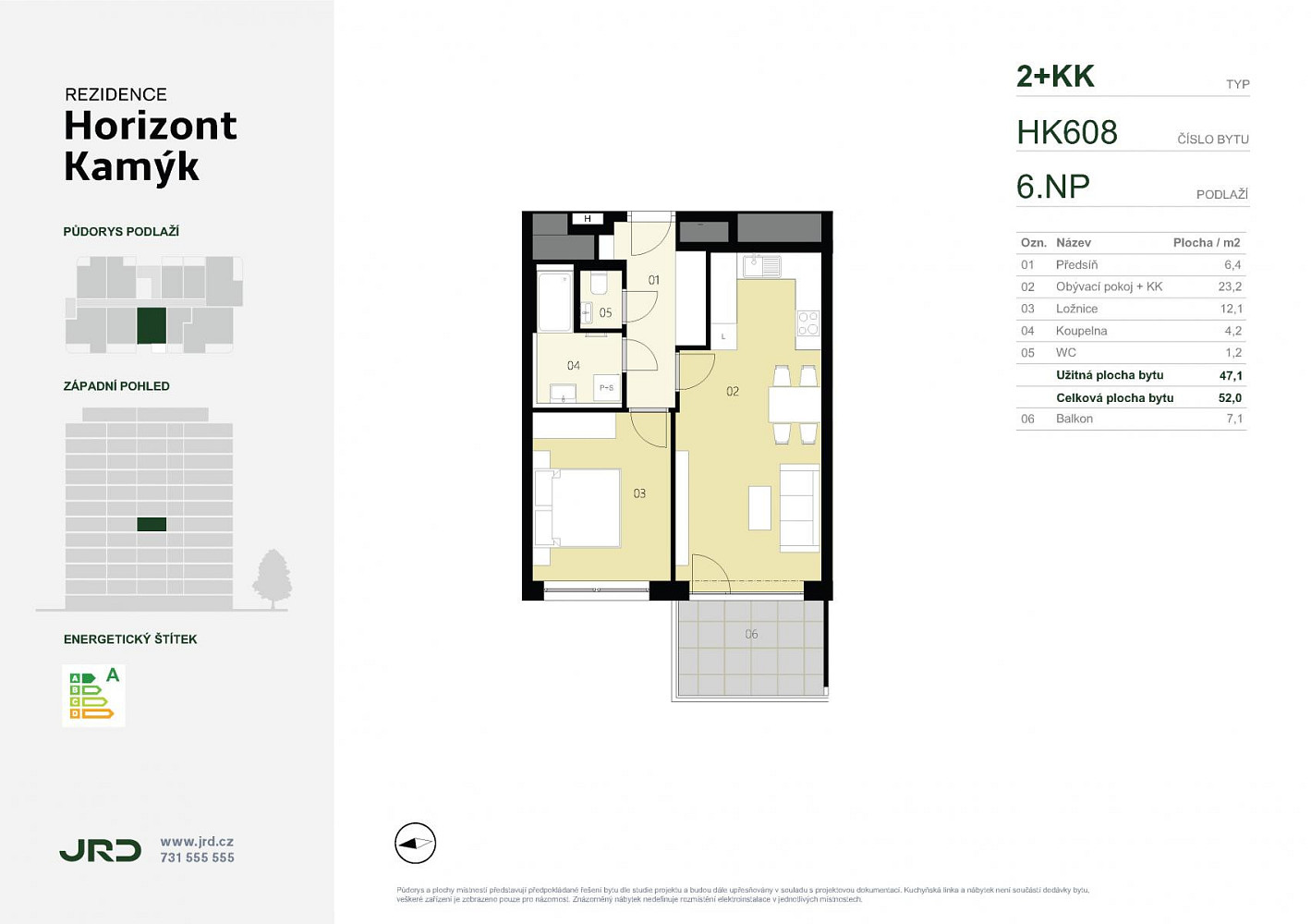 Prodej bytu 2+kk 47 m² — photo 4