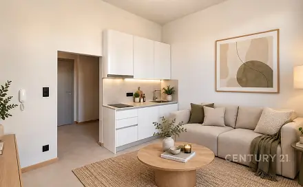 Prodej bytu 1+kk 17 m², Pod Vlachovkou, Praha 8 - Libeň