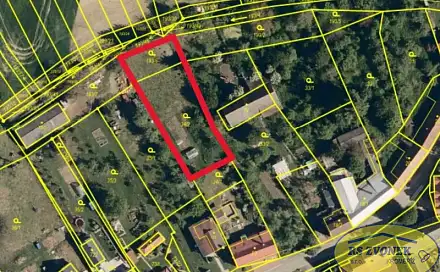 Prodej zahrady 1 018 m², Zdounky, okres Kroměříž