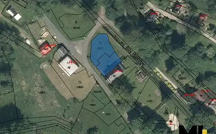 Prodej stavebního pozemku 637 m², Aš, okres Cheb