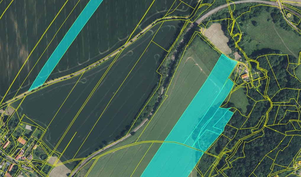 Prodej pole 59 453 m², Úštěk – náhled fotky 2