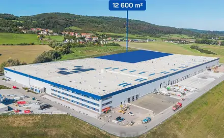 Pronájem skladovacích prostor 12 600 m², Zdice, okres Beroun
