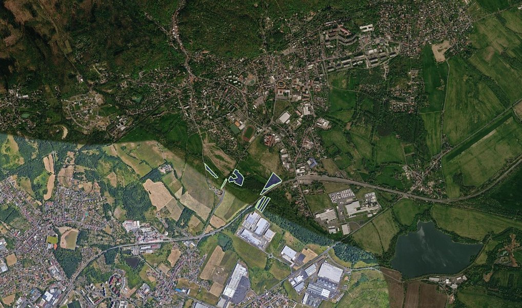 Prodej pole 50 308 m², Krupka – náhled fotky 2
