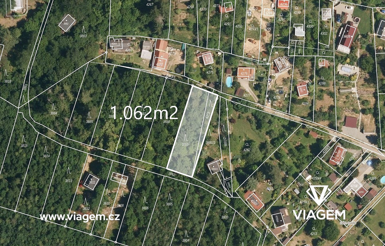 Prodej zahrady 1 062 m²