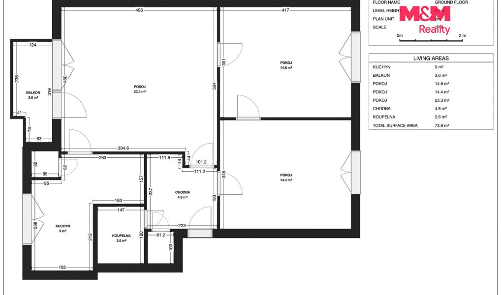 Prodej bytu 3+1 70 m², Mladá Boleslav – náhled fotky 10