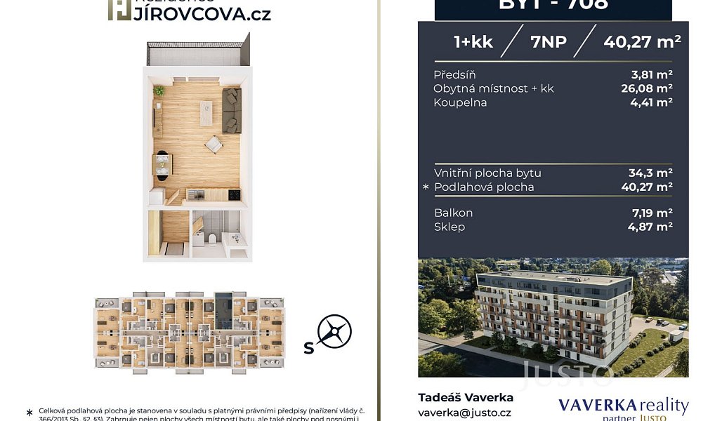 Prodej bytu 1+kk 40 m², České Budějovice – náhled fotky 19