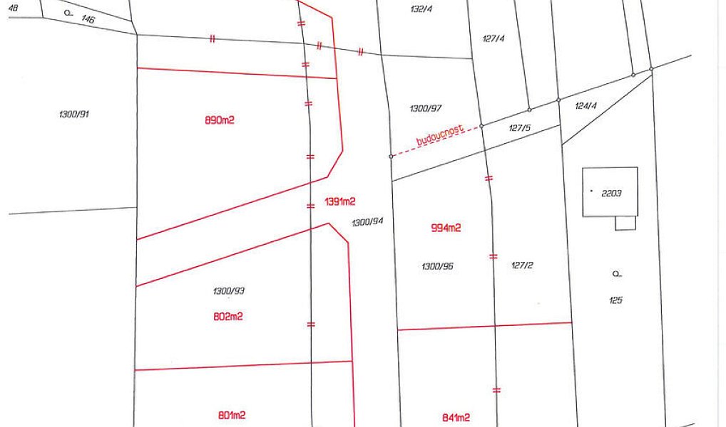 Prodej stavebního pozemku 7 330 m², Mšec – náhled fotky 3