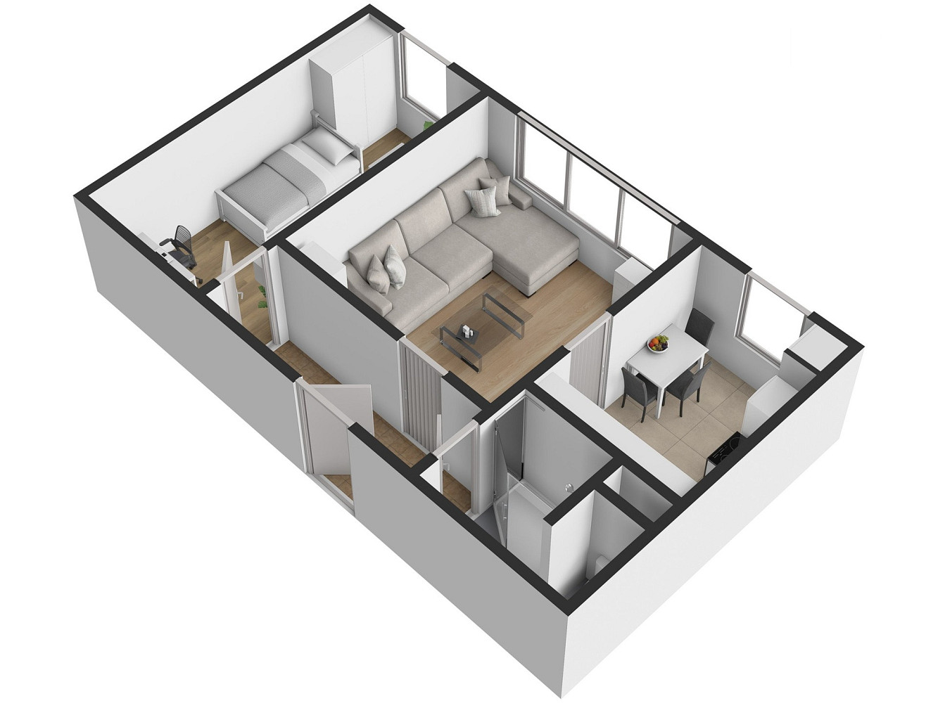 Prodej bytu 2+1 45 m² – další