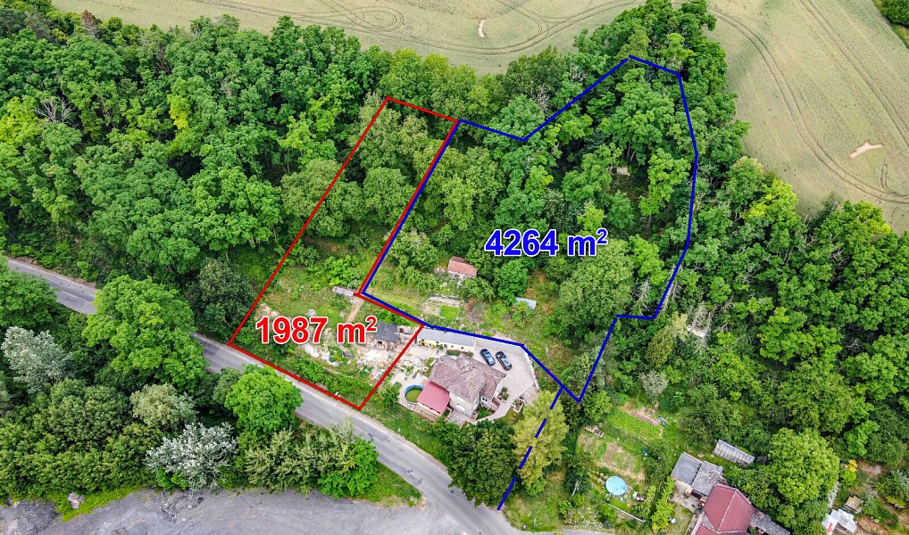 Prodej stavebního pozemku 1 987 m², Kropáčova Vrutice – náhled fotky 4