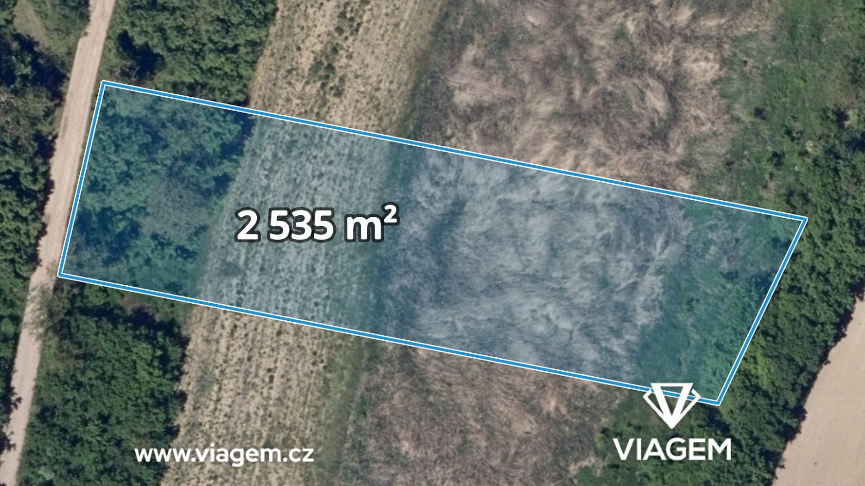 Prodej pole 2 535 m²