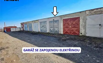Prodej garáže s elektřinou na Zadních Vinohradech, Chomutov