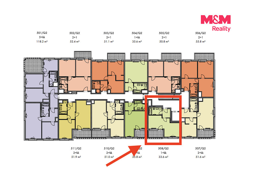 Prodej bytu 1+kk 34 m² – fotografie 4
