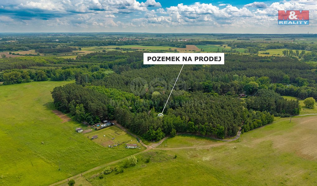 Prodej stavebního pozemku 4 271 m², Tišice – náhled fotky 6
