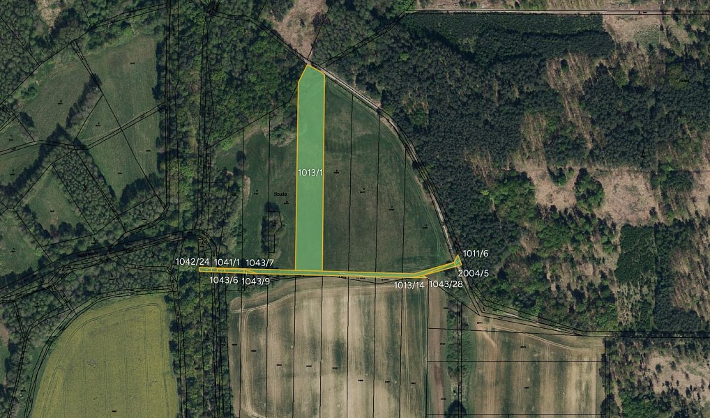Prodej louky 10 075 m², Lázně Bohdaneč – náhled fotky 2