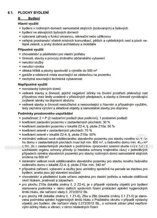 Prodej stavebního pozemku 472 m² – pohled 3