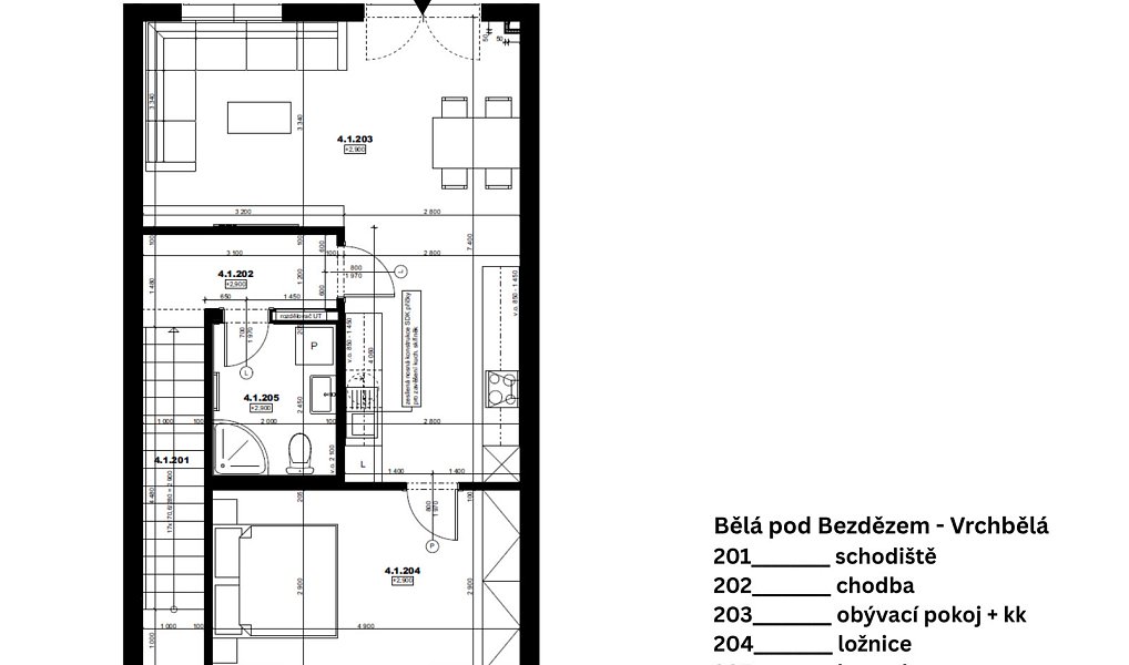 Prodej bytu 2+kk 125 m², Bělá pod Bezdězem – náhled fotky 12