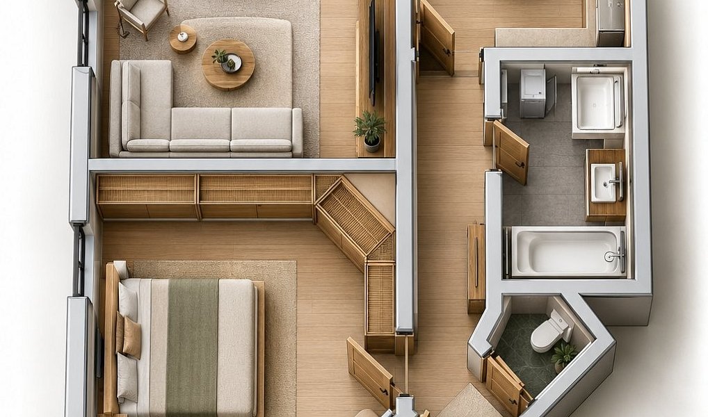 Prodej bytu 2+1 65 m², Praha – náhled fotky 39