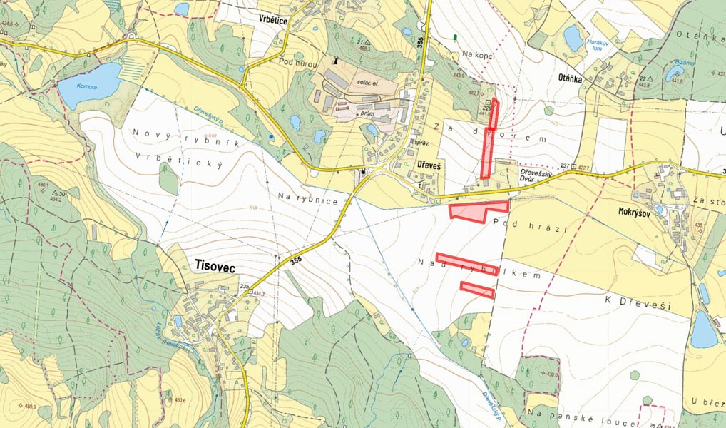 Prodej pole 26 000 m², Tisovec – náhled fotky 2