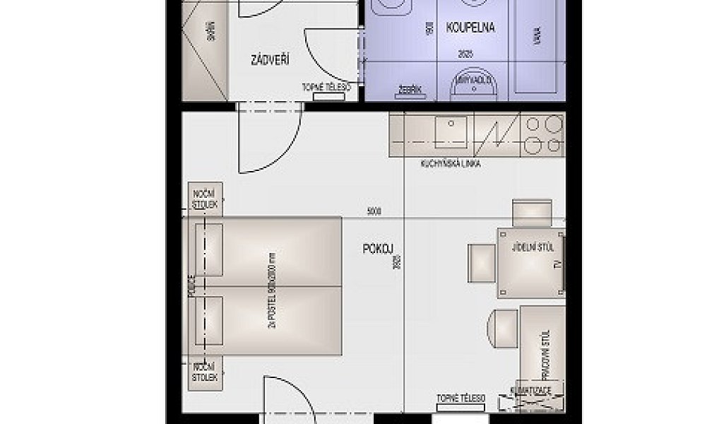 Prodej bytu 1+kk 30 m², Brno – náhled fotky 4