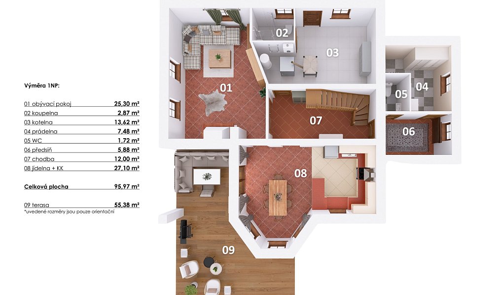 Prodej domu 185 m² s pozemkem 1 343 m², Benešov – náhled fotky 30