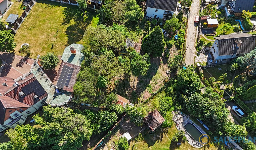 Prodej stavebního pozemku 1 302 m², Úvaly – náhled fotky 2