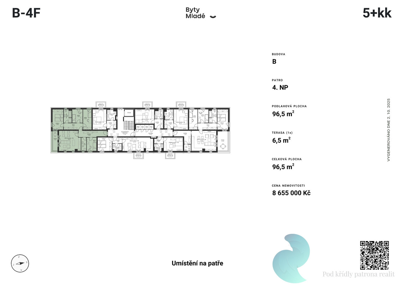 Prodej bytu 5+kk 105 m² – fotografie 4