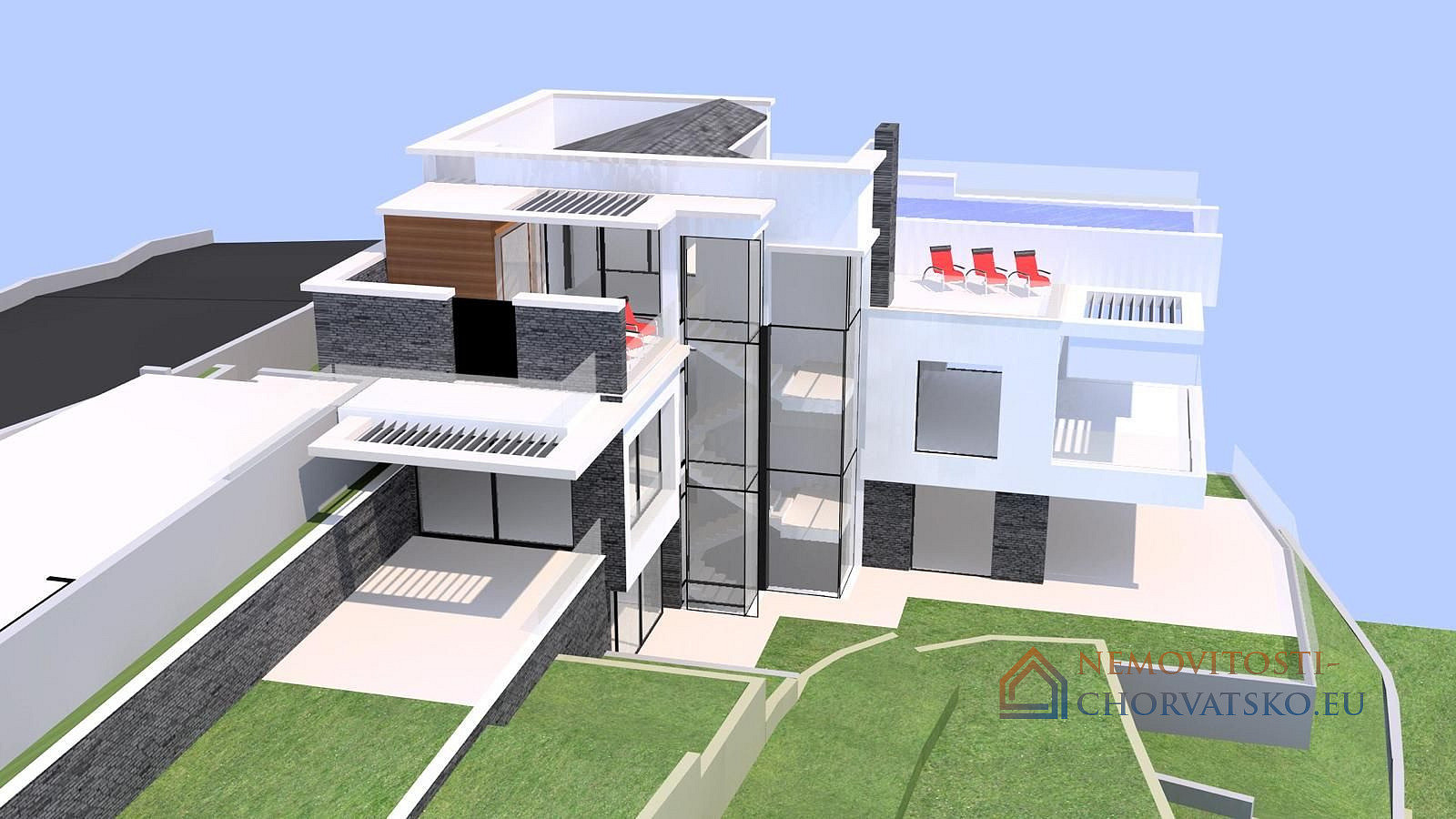 Prodej stavebního pozemku 900 m² - Ansicht 4