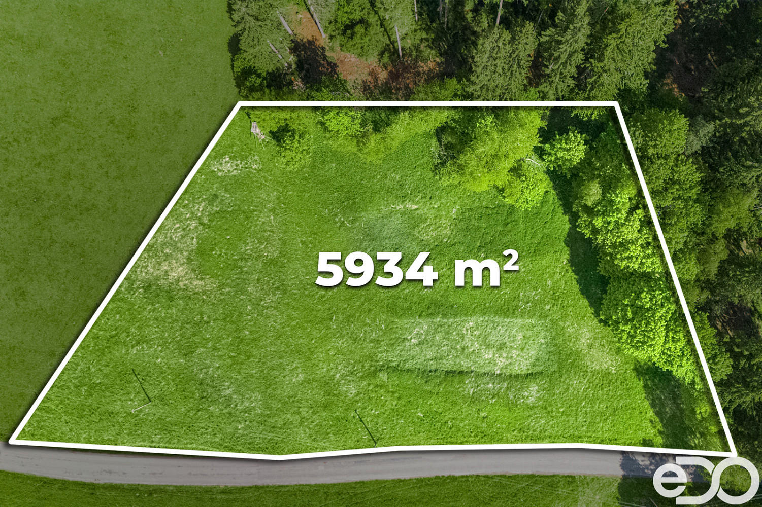 Prodej stavebního pozemku 5 934 m² – fotografie 5