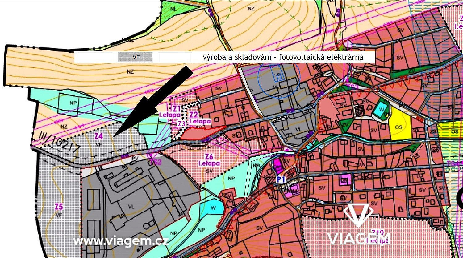 Prodej komerčního pozemku 2 318 m² – fotografie 3