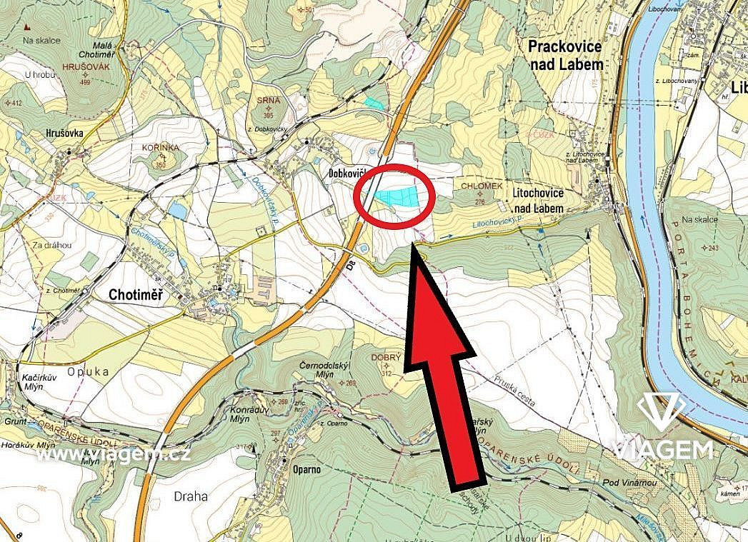 Pole 24 377 m², Podíl 28 % o výměře 6 771 m² – pohled 4