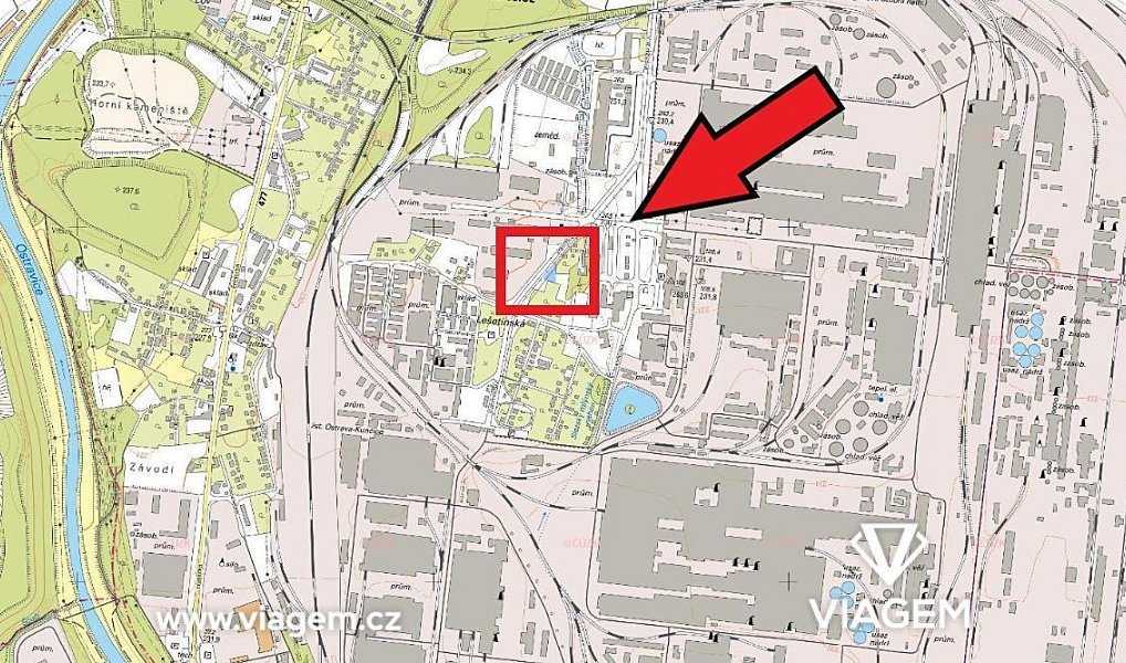 Prodej stavebního pozemku 895 m², Ostrava – náhled fotky 2