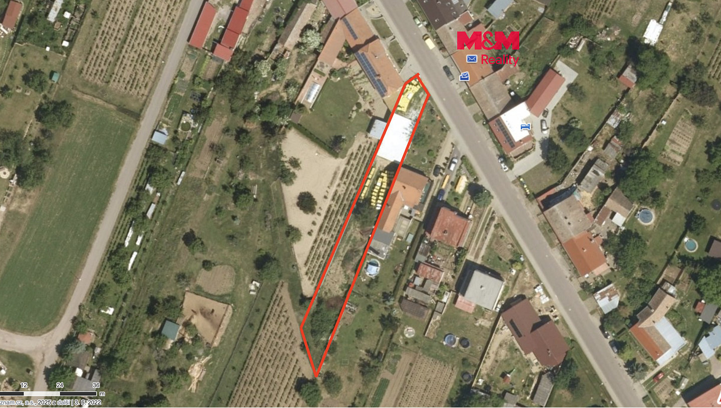 Prodej stavebního pozemku 841 m²