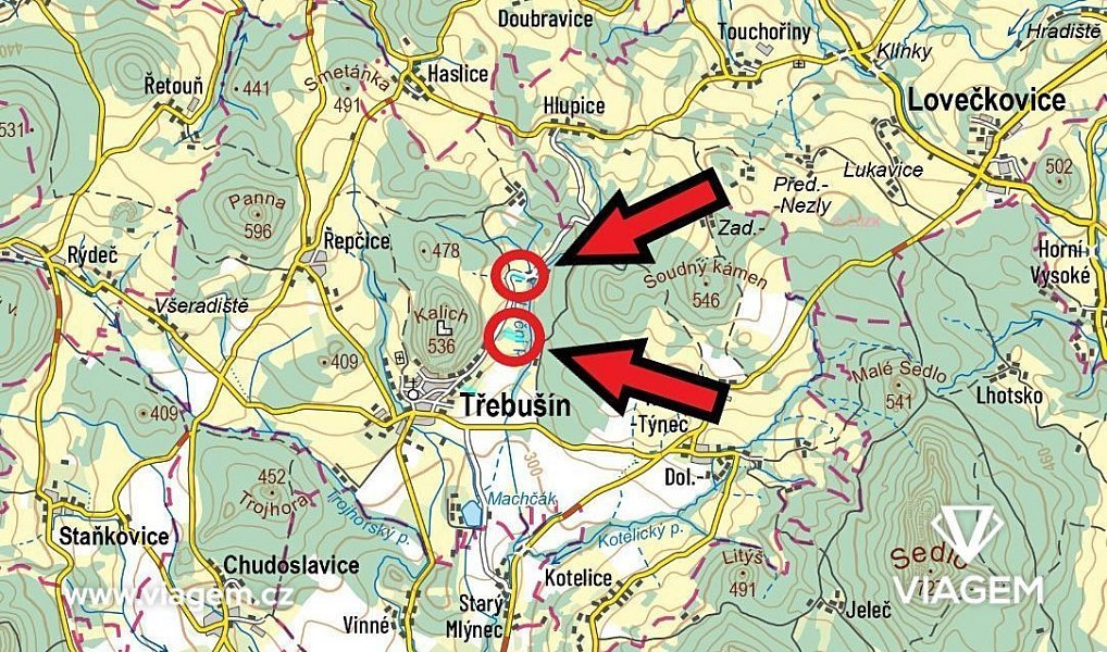 Prodej pole 12 468 m², Třebušín – náhled fotky 5