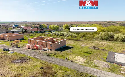 Prodej stavebního pozemku 836 m², Hrušovany, okres Chomutov