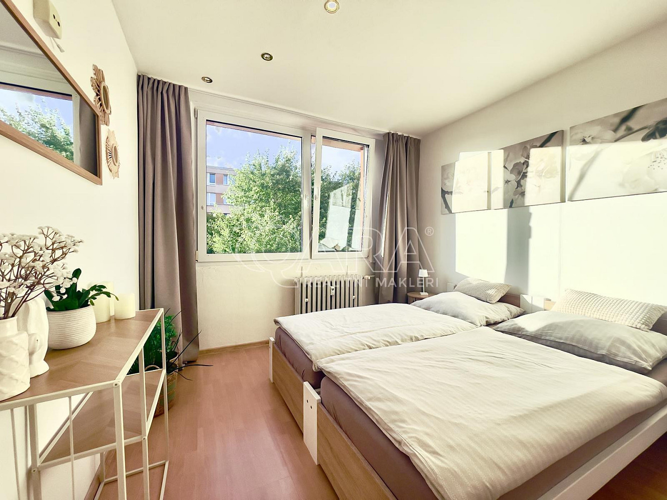 2 herbergja, 68 m²