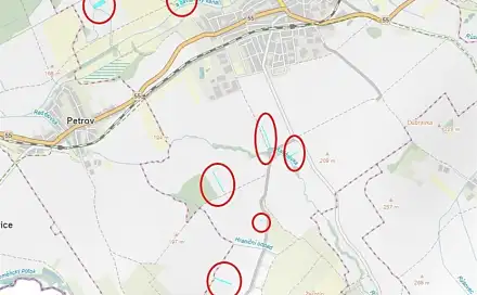 Prodej pole 21 796 m², Strážnice, okres Hodonín