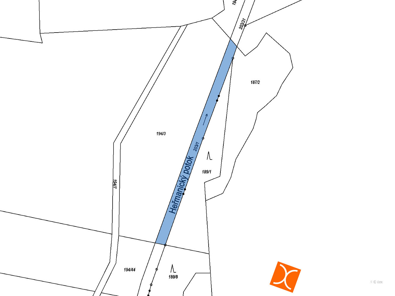 Prodej pozemku 1 586 m² – fotografie 2