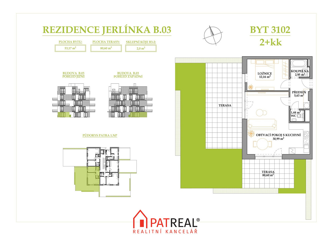 Prodej bytu 2+kk 159 m² — photo 2