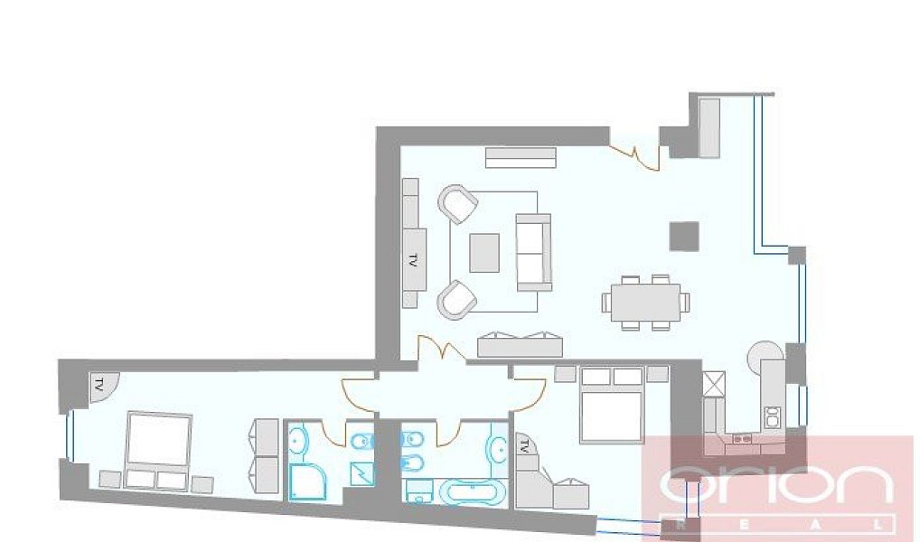 Pronájem bytu 3+kk 110 m², Praha – náhled fotky 7