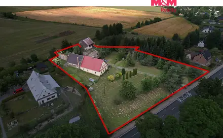 Prodej stavebního pozemku 4 477 m², Rudná pod Pradědem - Stará Rudná, okres Bruntál