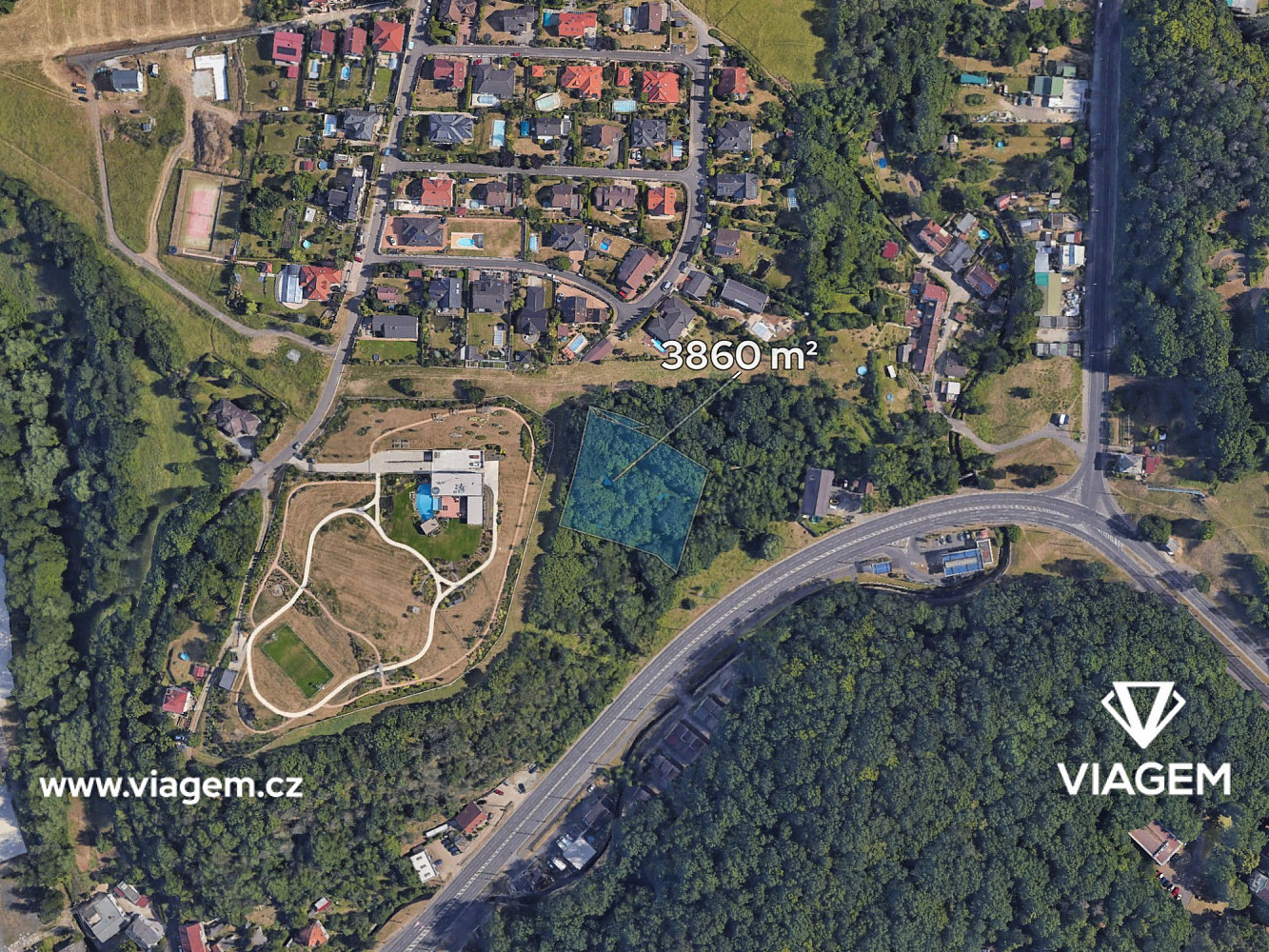 Prodej pole 3 860 m² – fotografie 2